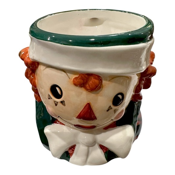 Raggedy Andy 1998 Sakura Hand Painted Coffee Mug - Picture 6 of 11